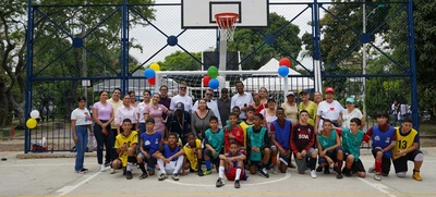 Secretaría del Deporte y la Recreación entregó cancha múltiple a los  habitantes del barrio Olímpico