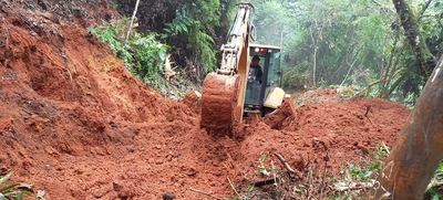 Secretaría de Infraestructura desplegó grupo operativo para atender emergencia en corregimiento Los Andes