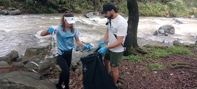 Plogging liberó de 1,5 toneladas de residuos al río Cali