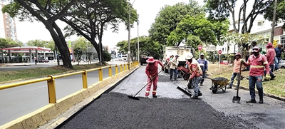 Más de 11.000 metros lineales de vías han sido recuperados en 11 comunas y 30 barrios en 4 meses
