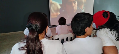 Con un cine foro, niños, niñas y adolescentes aprendieron de inclusión, respeto y empatía