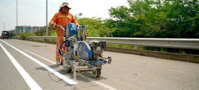 Movilidad en las vías: ya son 14.665 metros demarcados en 56 barrios  de 19 comunas de Cali
