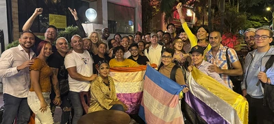 En Cali levantamos la bandera de la inclusión a través de la conmemoración del Día Internacional contra la Homofobia, Transfobia y Bifobia y Lesfobia