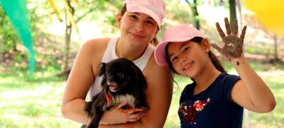Hasta las mascotas se gozaron el ‘Día de la Familia’ en la  Ciclovida de Cali