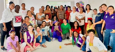 Angela María Penagos, directora de la CEPAL Colombia, visitó Cali para conocer el Sistema de Cuidado Distrital CuidArte