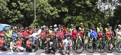 La bici se pedaleó, se dibujó, se disfrutó y hasta se bailó, en la celebración de su día en la Ciclovida de Cali