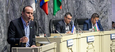Alcalde Eder anunció ante el Concejo Distrital logros de cooperación internacional