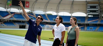 Delegados y entrenadores de las selecciones que jugarán en Cali la Copa Mundial Sub-20 Femenina de la FIFA, ya se sienten como en casa