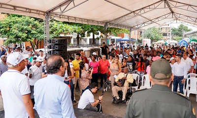 Acercamos la oferta institucional de la Alcaldía de Cali a la comuna 14, este sábado 22 de junio