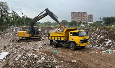 Más de 6000 metros cúbicos de escombros han sido retirados por la Alcaldía de las calles de Cali