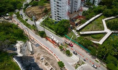 Anuncian cierres temporales en avenida Circunvalación, por instalación del puente peatonal en el tramo 2 del Proyecto Integral Cristo Rey