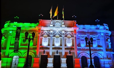 Cali ilumina seis hitos en honor al grito de su independencia