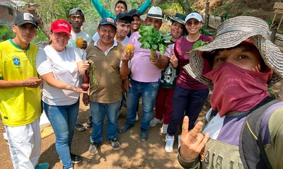 El cuidado del medio ambiente también es parte de la labor en los comedores comunitarios