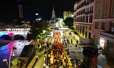 Cali se une a la fiesta del fútbol con pantallas gigantes en los dos bulevares de la ciudad