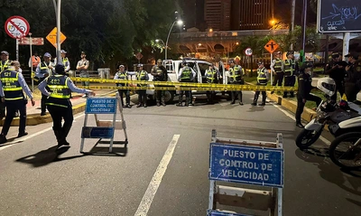 280 agentes de tránsito brindaron seguridad vial en Cali durante la fiesta futbolera del domingo por la final de la Copa América
