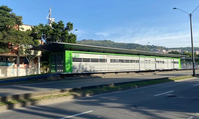 La estación Lido del MIO fue recuperada en su totalidad y entra en operación el 18 de julio
