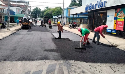 ¡Alcalde Eder cumple con lo prometido! Así avanza la recuperación de la calle 40 en el suroriente de Cali