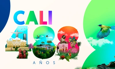 Con un show tecnológico y diferentes actividades, Cali celebra sus 488 años