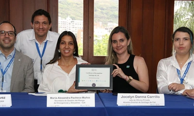 Cali fue certificada por Naciones Unidas como ‘Ciudad Nodo de Resiliencia’