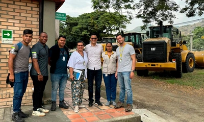 Secretaría de Infraestructura fortalece alianzas y visita a la distribuidora oficial de Caterpillar en Colombia