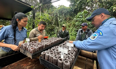 Personal del Dagma y Parques Nacionales se capacita en nueva tecnología de mallas biodegradables para agricultura