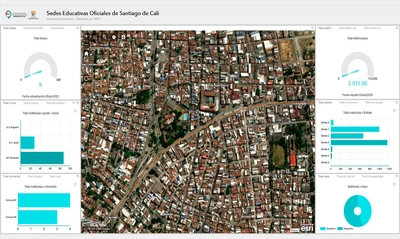 Nueva versión del mapa interactivo de las Sedes Educativas Oficiales