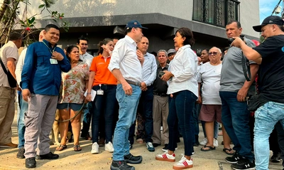 Alcalde Eder solucionó problemática en las vías de Santa Mónica Popular que llevaba más de 7 años y dio fecha para iniciar su pavimentación