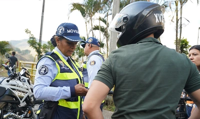 Aumentan los operativos de tránsito en la vía al mar: 624 vehículos han sido inmovilizados en lo corrido de 2024