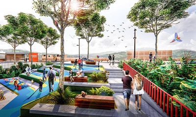 Tres nuevos parques le cambiarán la cara a la Comuna 18 de Cali