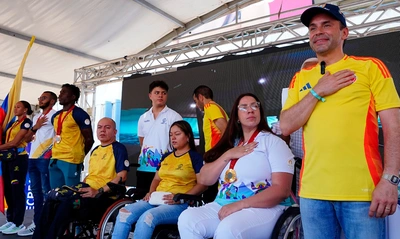 “No hay nada que nos una más que el deporte”. Alcalde de Cali anuncia, en el homenaje a medallistas de París 2024, la construcción del Centro de Alto Rendimiento Paralímpico