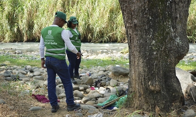Con la participación de diferentes organismos y de los ‘Promotores Mi Cali Bella’, se desarrolló gran jornada ambiental en el río Cali