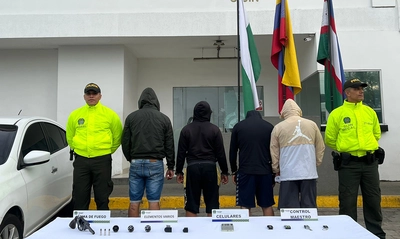 Autoridades de Cali desmantelan la banda ‘Los Retriver’, que afectaba a conductores de plataformas