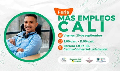 La Alcaldía de Cali sigue impulsando oportunidades laborales para los caleños en una nueva feria de Más Empleos Cali