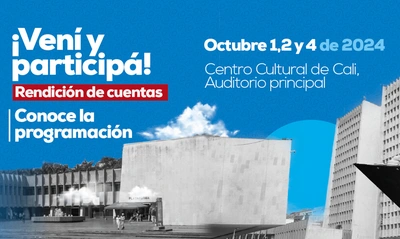 Conoce las fechas para nuestra rendición de cuentas y ¡participa!