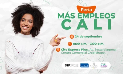 Nueva feria de empleo en Cali para 400 vacantes dirigidas a jóvenes sin experiencia previa