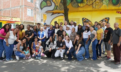 El mural que transformó el Bulevar de Oriente: un reconocimiento al arte,  la comunidad y el emprendimiento