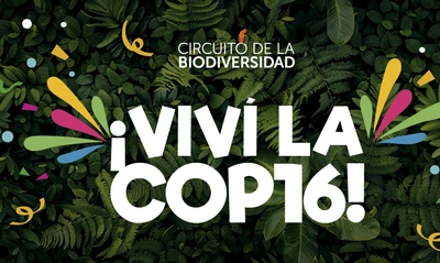 Agéndate con las actividades del Circuito de la Biodiversidad en la COP16