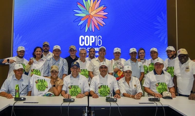 Secretaría de Turismo de Cali recorrió la Zona Azul en el inicio del Programa de Voluntariado de la COP16