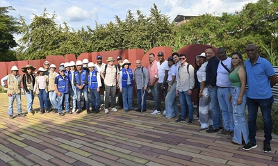 Integrantes del Observatorio Ciudadano de Transparencia Parque Pacífico  recorrieron el proyecto para conocer sus avances