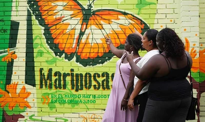 Cali tiene un nuevo atractivo turístico: la galería de murales a cielo abierto sobre la calle 25