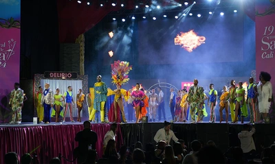 Corfecali a la altura de los grandes eventos: artistas y asistentes se gozaron la gala inaugural del ‘Festival Mundial de Salsa’