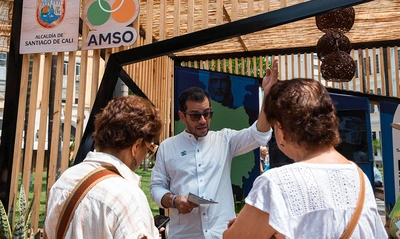 ¿Aún no sabes qué es el AMSO? Ven a la Zona Verde de la COP16 y descubre lo que nos conecta como región