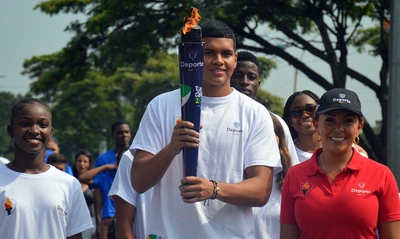 El fuego deportivo de los I Juegos Nacionales Juveniles llegó a Cali, una de las subsedes del certamen