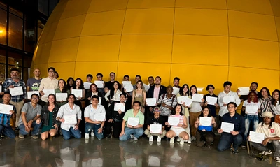 Cali impulsa el futuro audiovisual: clausura de los cursos de captura de movimiento MOCAP y contenidos 360° en DOMO y entrega de incentivos económicos