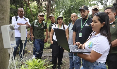Cuadrilla Arbórea del Dagma es capacitada en el uso de tomografía sónica