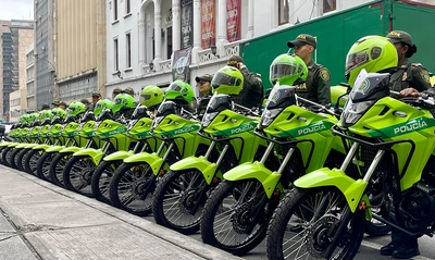 Alcaldía de Cali sigue fortaleciendo capacidades de las autoridades: se entregaron 117 motocicletas a la Policía Metropolitana