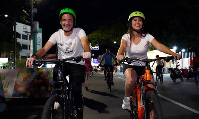 La ‘Ciclovida de las Luces’, una fiesta deportiva que conquistó a los  caleños