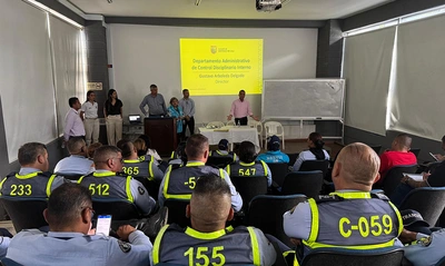 Agentes de tránsito refuerzan su formación en el Código Disciplinario