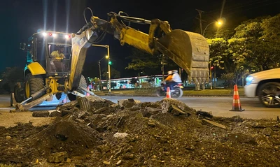 Cali avanza a toda máquina: la Autopista Simón Bolívar se transforma
