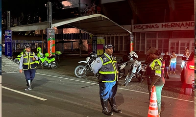 Balance positivo en materia de seguridad vial en la celebración de la Noche de Velitas en Cali